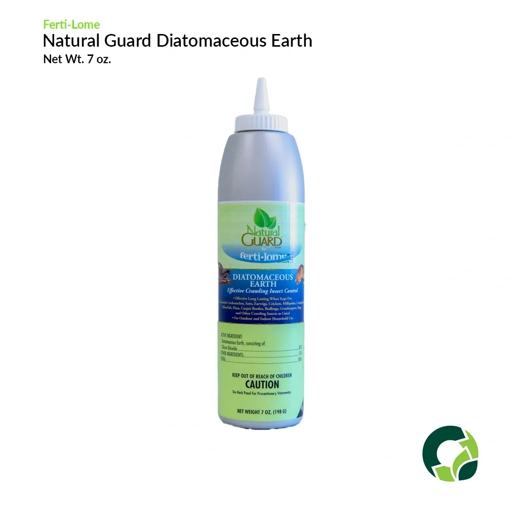 Natural Guard Diatomaceous Earth in a spray bottle for pest control.