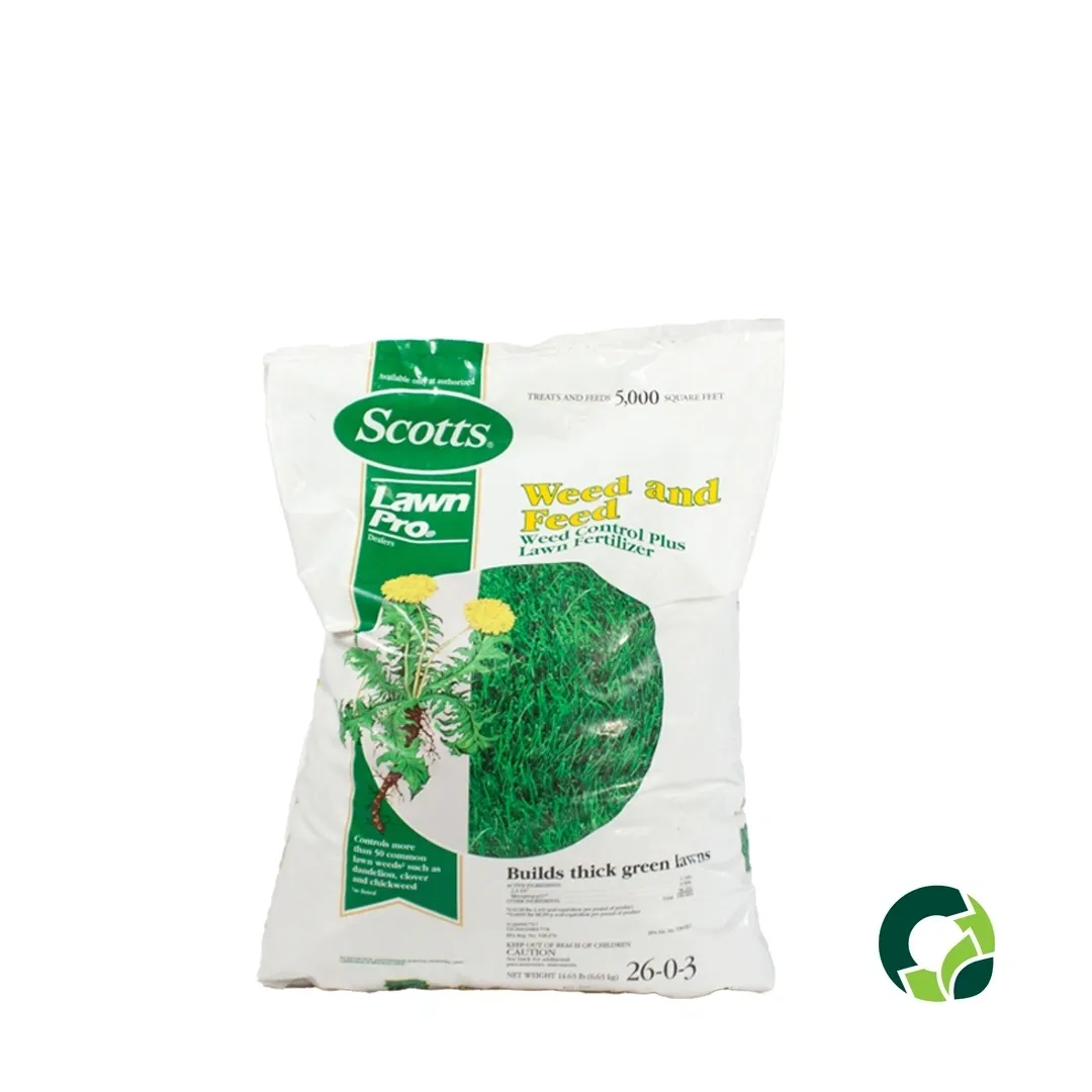 Bag of Scotts lawn seed for shade and sun.