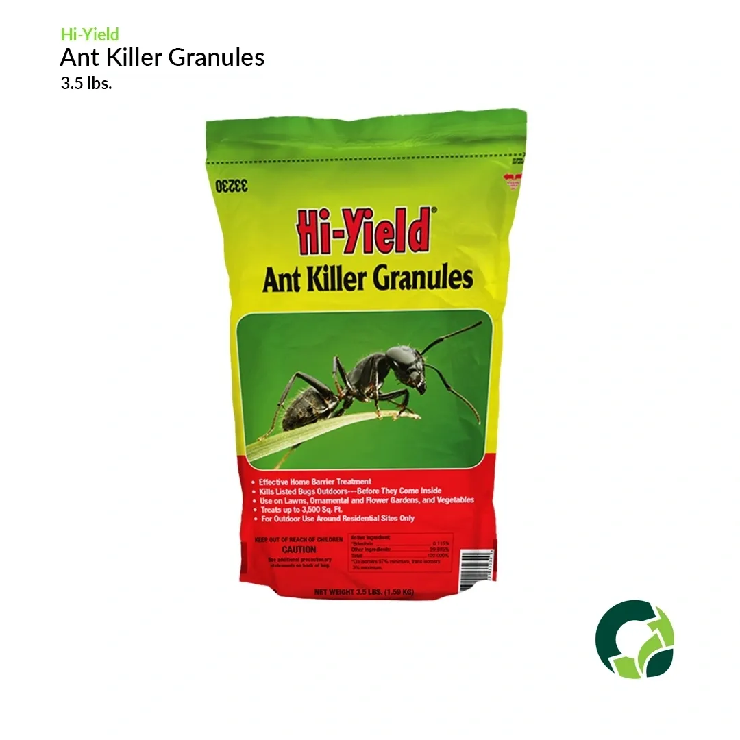 Hi-Yield Ant Killer Granules package for pest control.