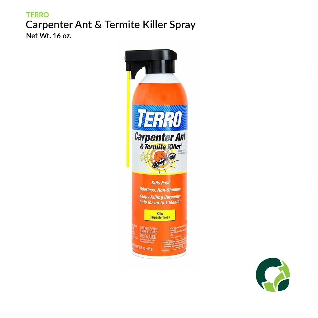 A can of Terro Carpenter Ant & Termite Killer Spray.