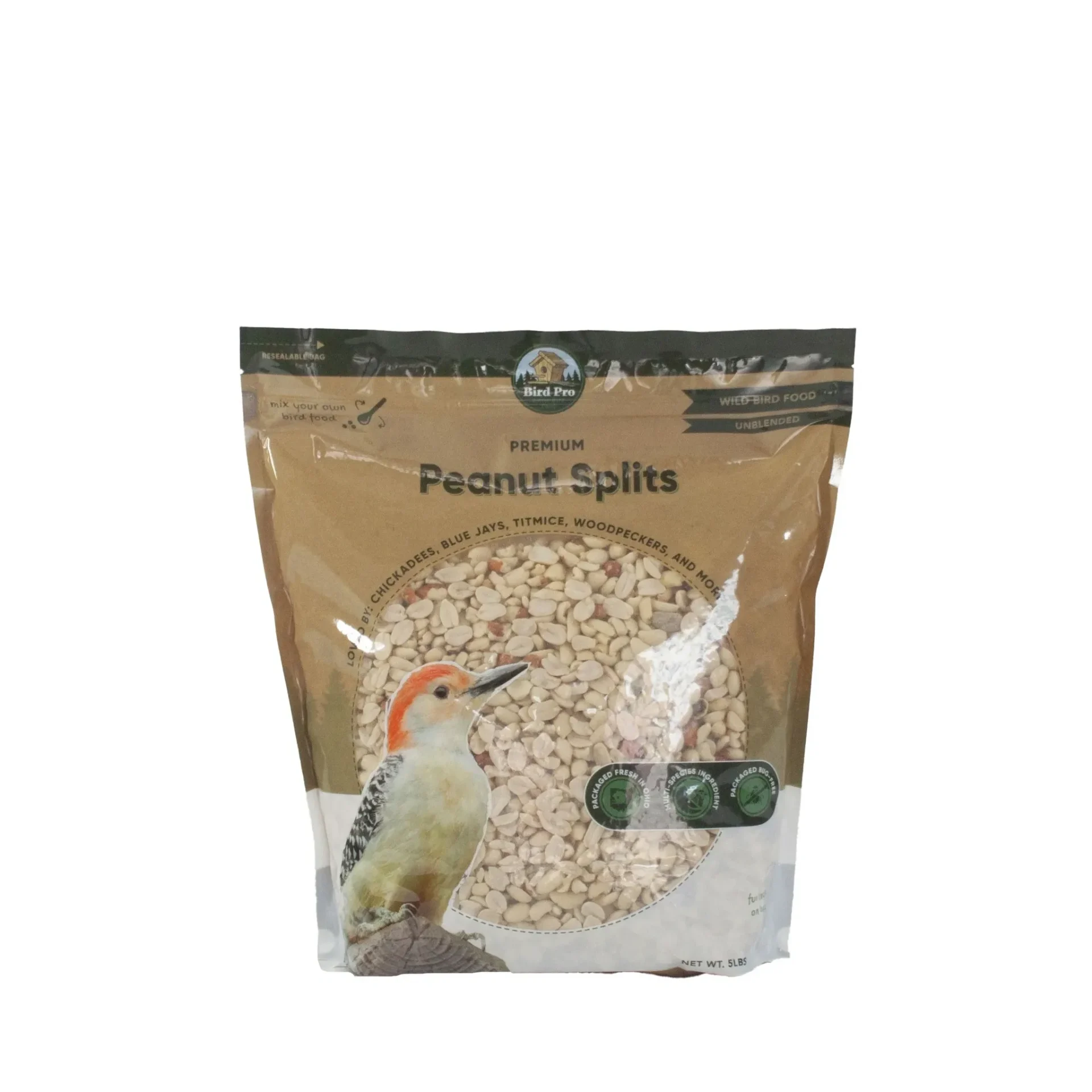 Packet of organic brown rice with natural ingredients.