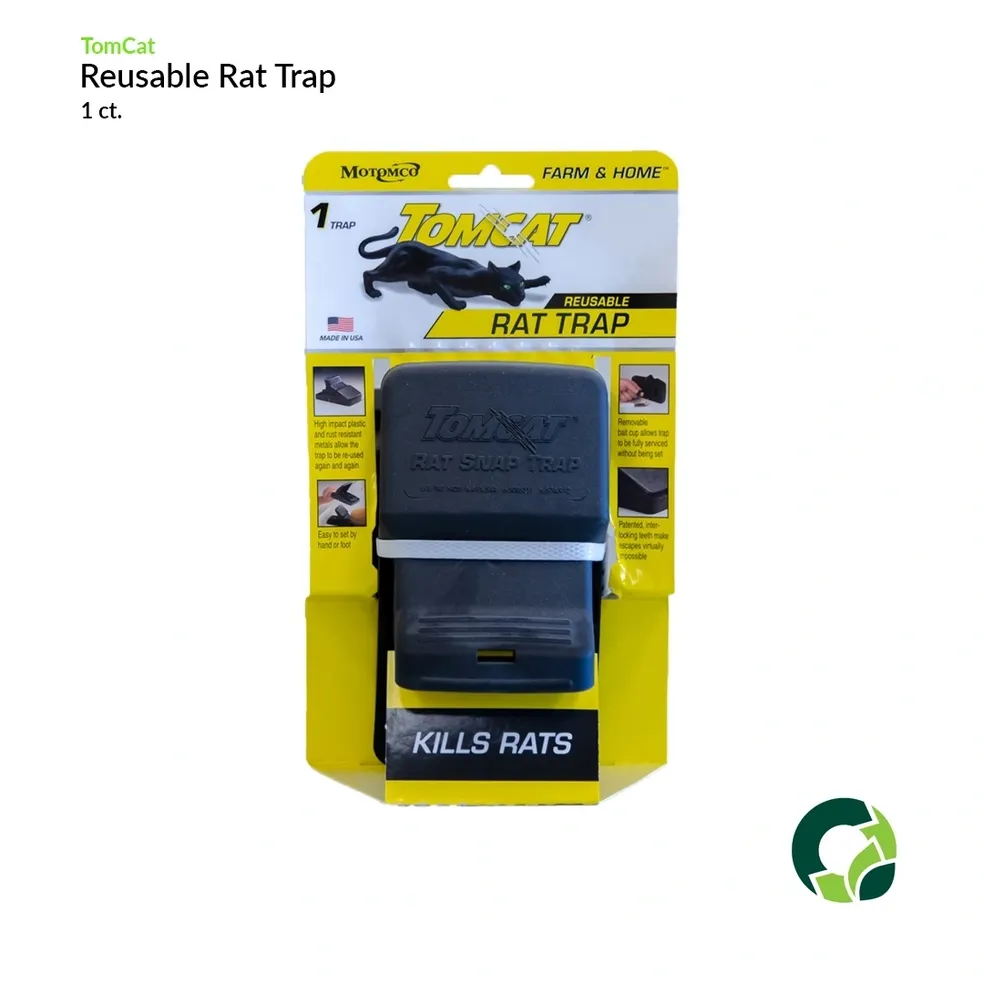 TomCat reusable snap rat trap packaging