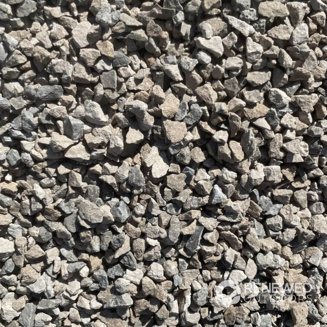 Pile of small, rough gray stones.
