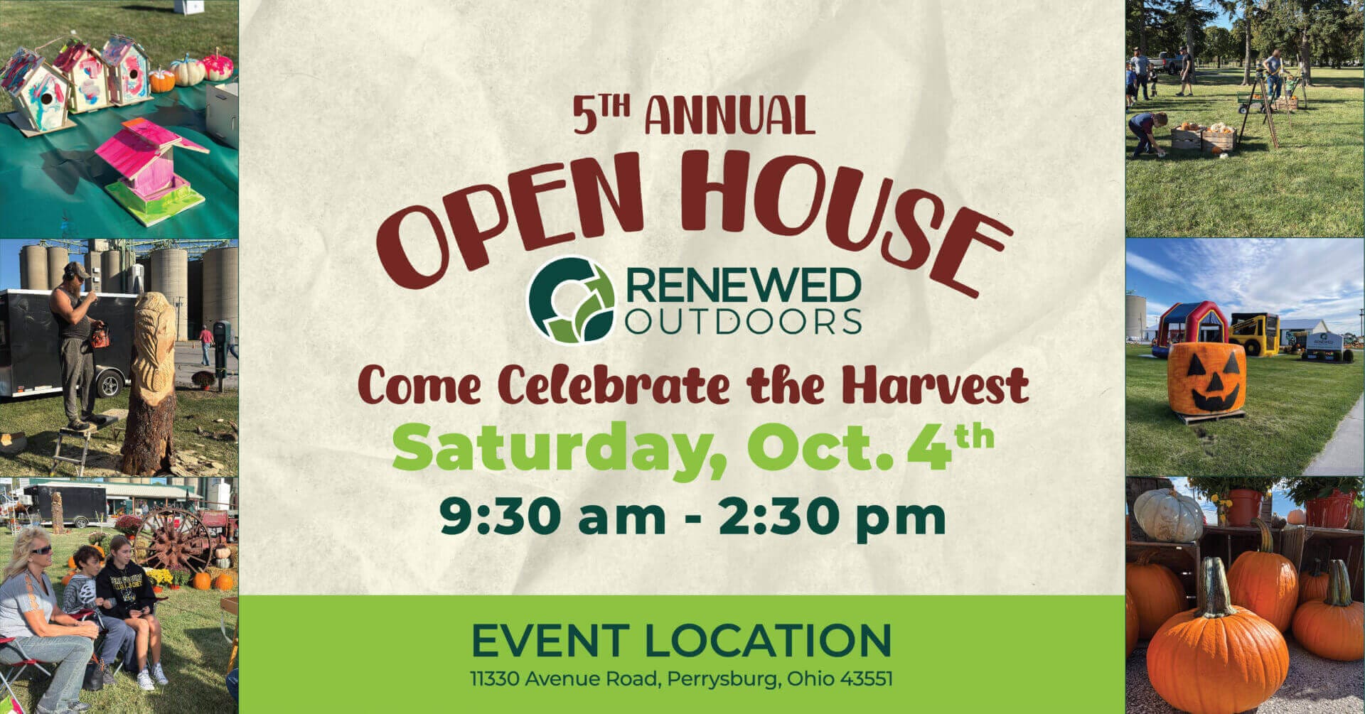 Open House event with outdoor activities.