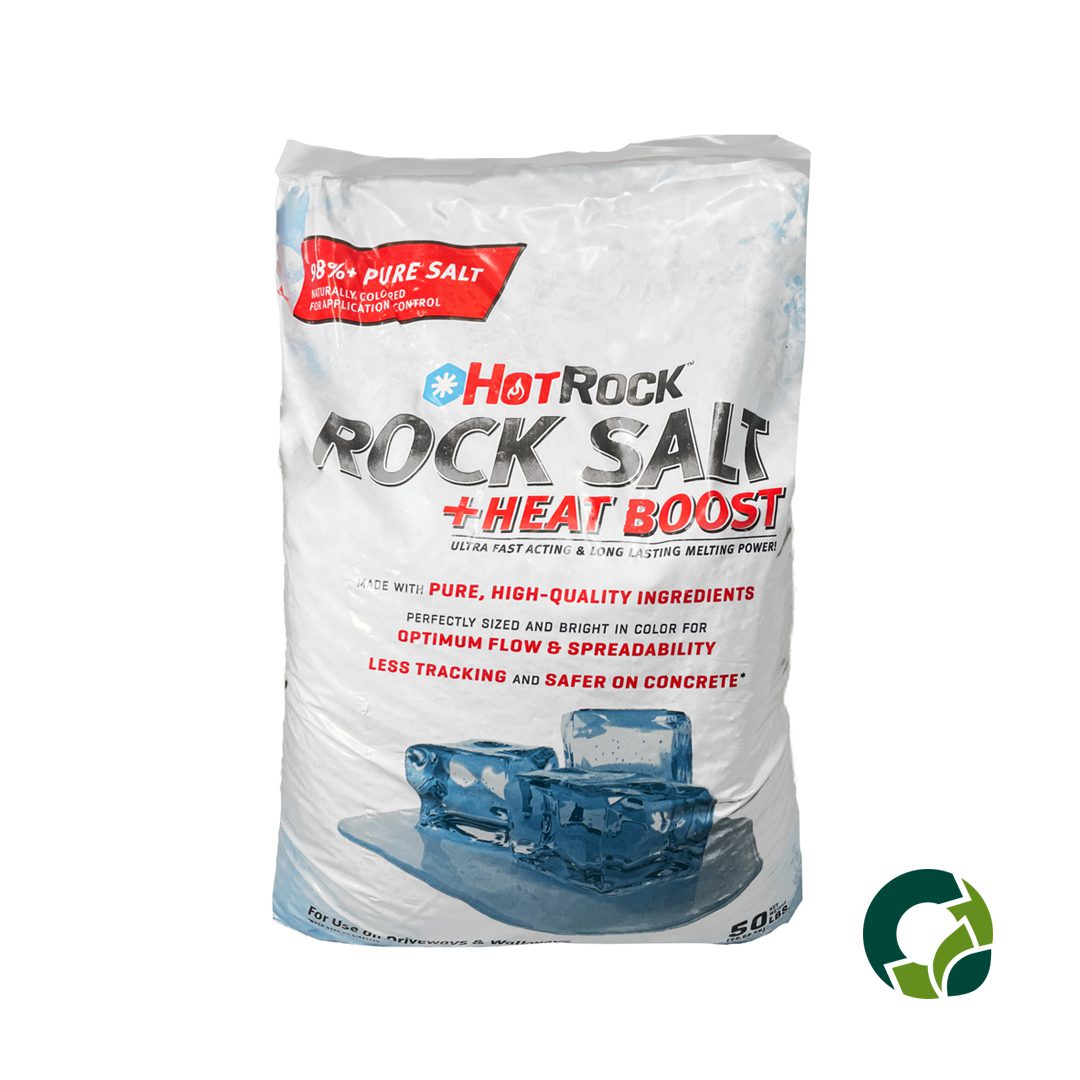 Bag of Hot Rock rock salt.