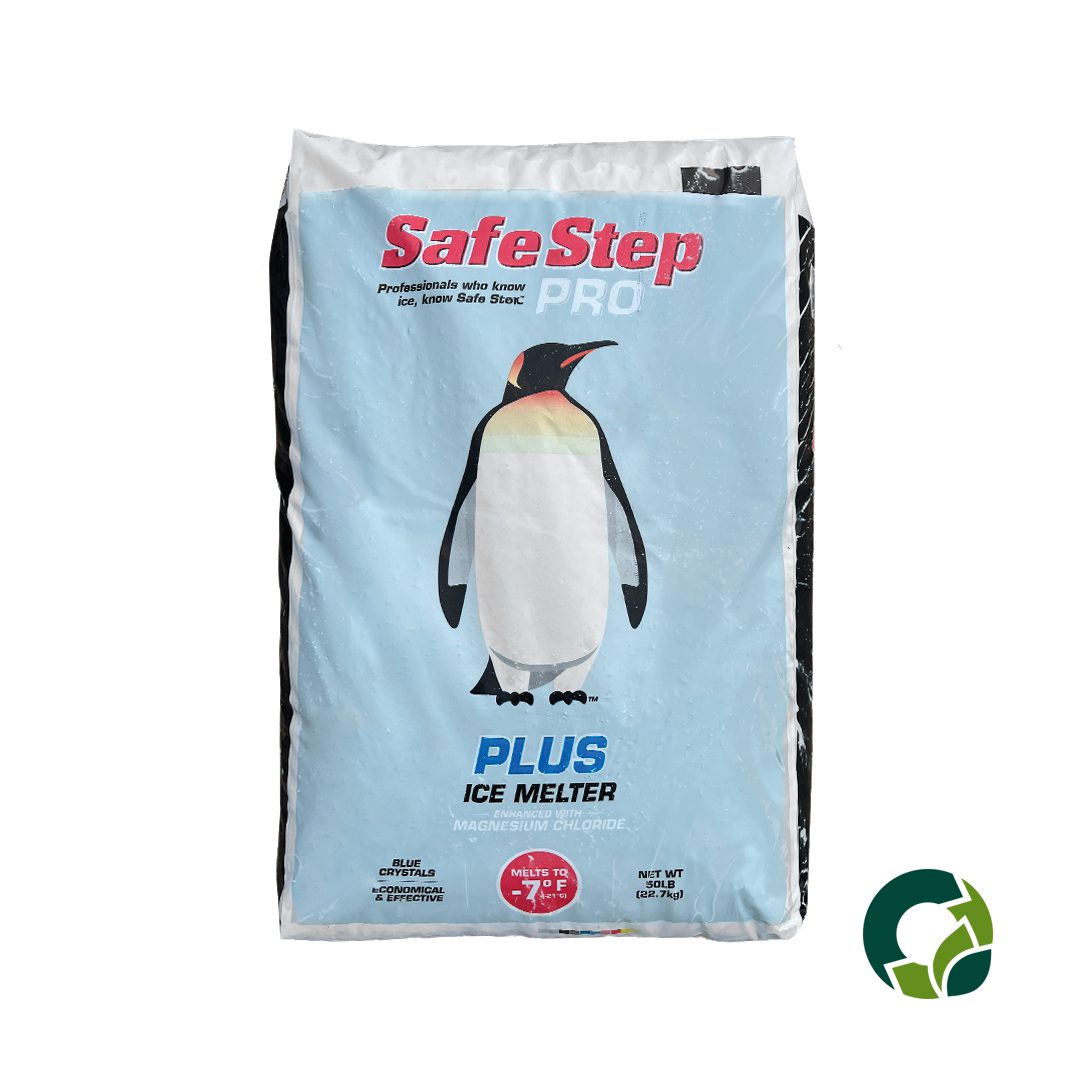 Ice melter bag with penguin illustration.